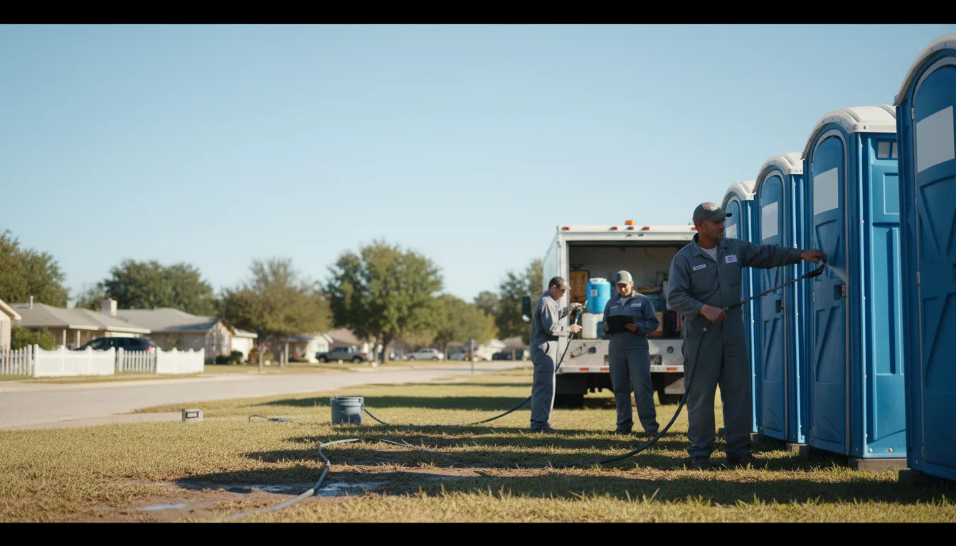 Long-Term Portable Toilet Rental in Hiram, GA near me